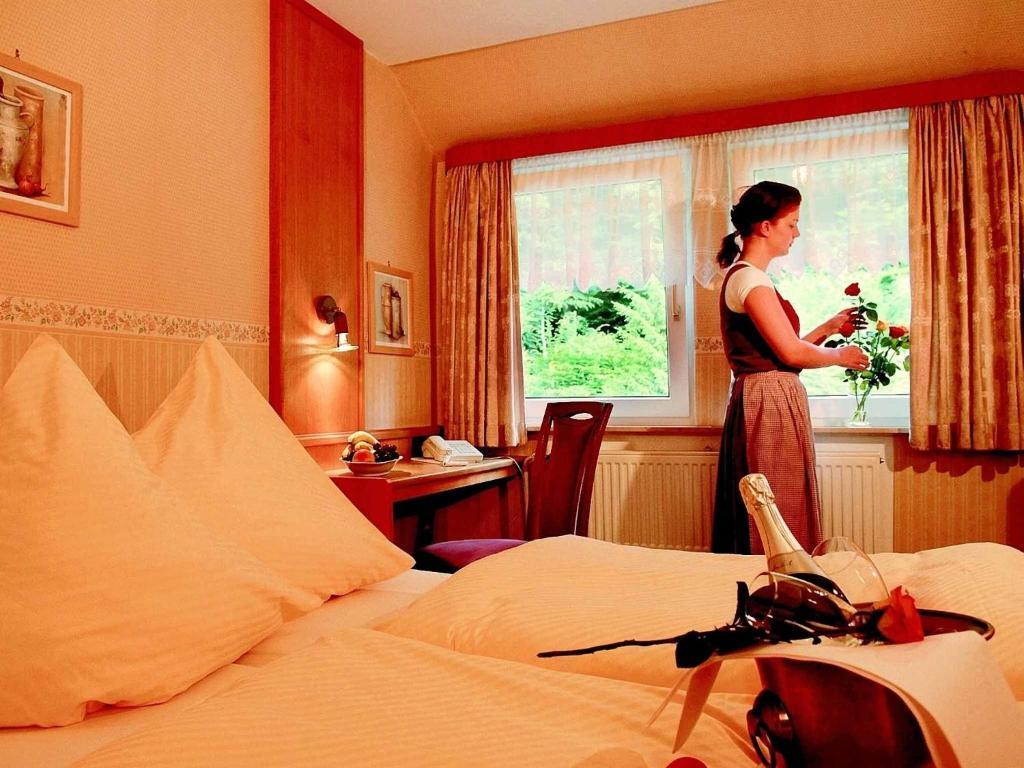 Hessisch Oldendorf Hotel Weinschanke Rohdental חדר תמונה